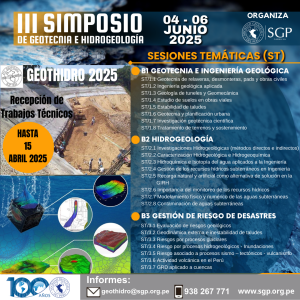 III SIMPOSIO DE GEOTECNIA E HIDROGEOLOGÍA 2025